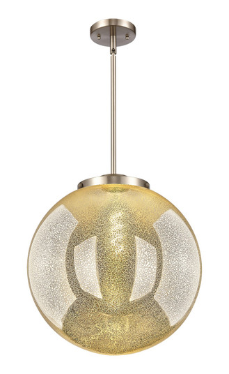 Essex One Light Pendant in Brushed Satin Nickel (405|221-1S-SN-G208-16)