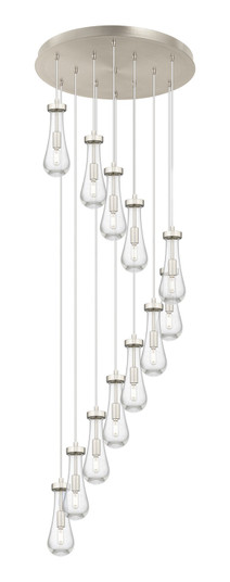 Downtown Urban 12 Light Pendant in Brushed Satin Nickel (405|126-451-1P-SN-G451-4SDY)