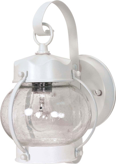 Onion Lantern One Light Wall Lantern in White (72|60-630) Onion Lantern One Light Wall Lantern in White (72|60-630)