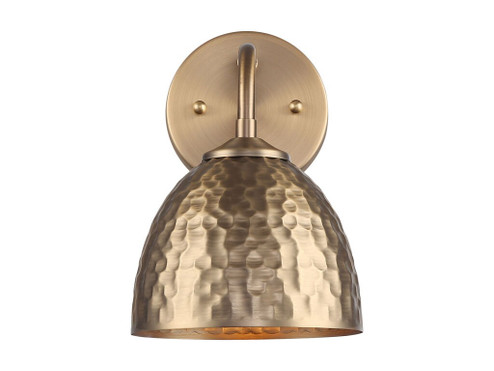 Shepard One Light Wall Sconce in Modern Brass (62|6950-1W MBS-MBS)