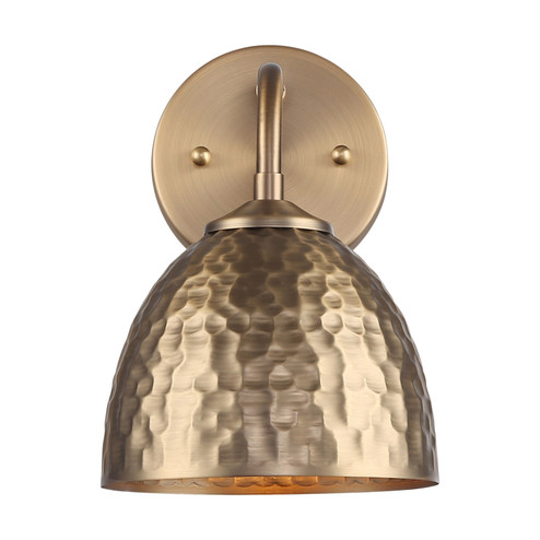 Shepard One Light Wall Sconce in Modern Brass (62|6950-1W MBS-MBS)