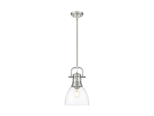 Duncan One Light Pendant in Pewter (62|3604-S PW-CLR)
