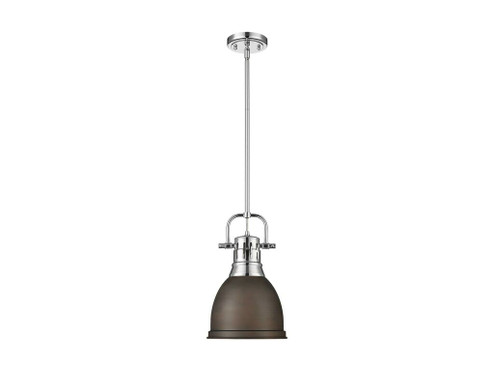Duncan One Light Pendant in Chrome (62|3604-S CH-RBZ)
