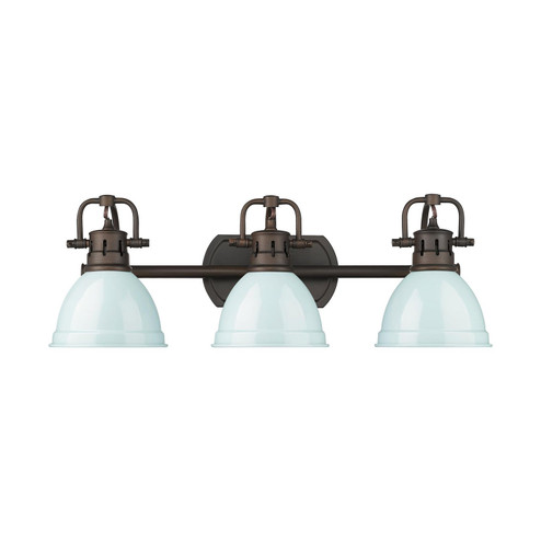Duncan BCB Three Light Vanity in Rubbed Bronze (62|3602-BA3 RBZ-SF)