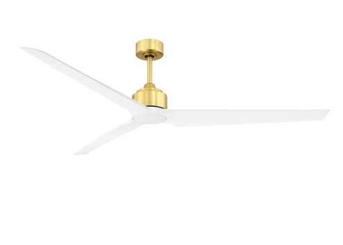 TriAire Custom Motor in Brushed Satin Brass (26|MAD8515BS)