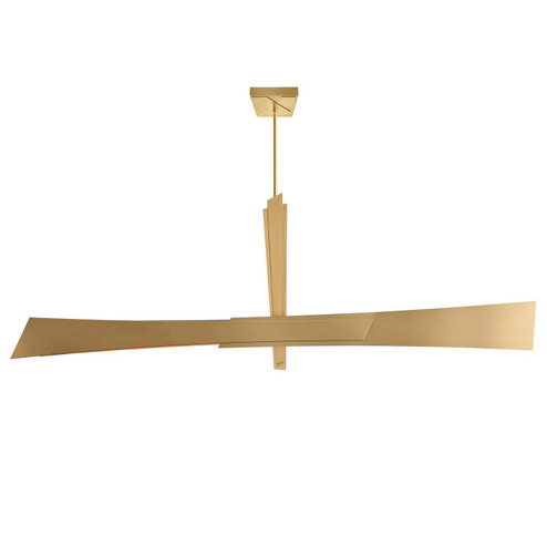 Solara LED Chandelier in Brass (401|1717P72-624)