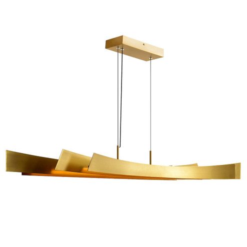 Candora LED Chandelier in Brass (401|1698P72-624)