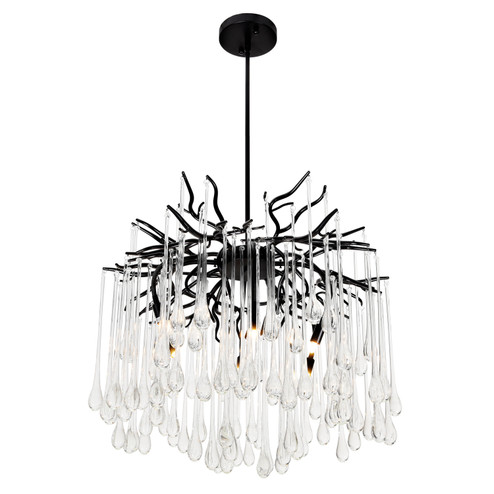 Anita Six Light Chandelier in Black (401|1094P26-6-101)