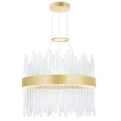 Genevieve LED Chandelier in Medallion Gold (401|1063P16-169)