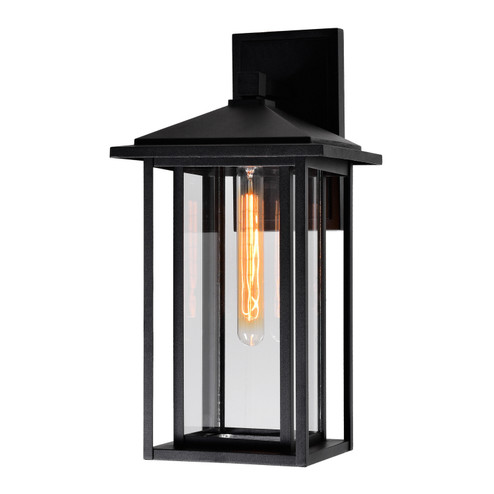 Crawford One Light Outdoor Wall Mount in Black (401|0417W9-1-101)