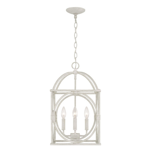 Brea Four Light Foyer Pendant in Sand Dollar (65|AA1031SR)
