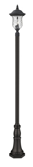 Armstrong Three Light Outdoor Post Mounted Fixture in Black (224|533PHB-518P-BK)