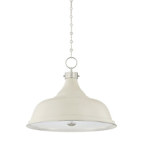 Painted No. 1 Four Light Pendant in Polished Nickel (70|MDS300L-PN/OW)
