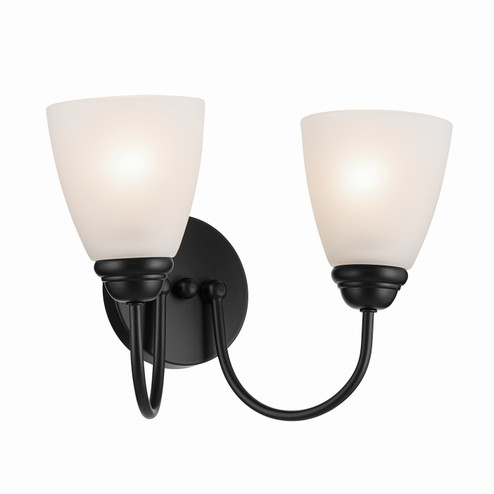 Jolie Two Light Bath in Black (12|45638BK)