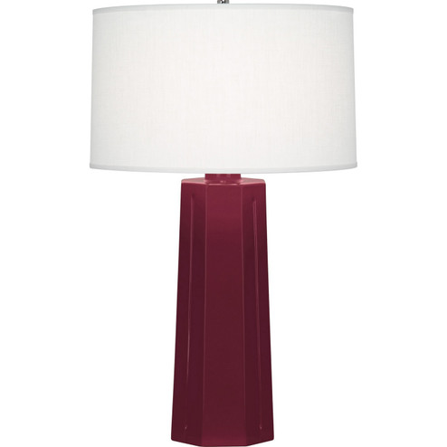 Mason One Light Table Lamp in Sugar Plum Glazed Ceramic (165|SM960)