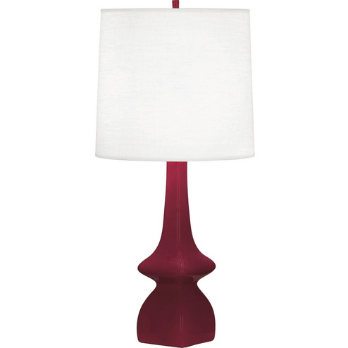 Jasmine One Light Table Lamp in Sugar Plum Glazed Ceramic (165|SM210)