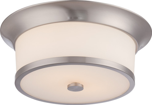 Mobili Two Light Flush Mount in Brushed Nickel (72|60-5460)
