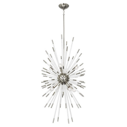 Andromeda Eight Light Chandelier in Polished Nickel (165|S1206)
