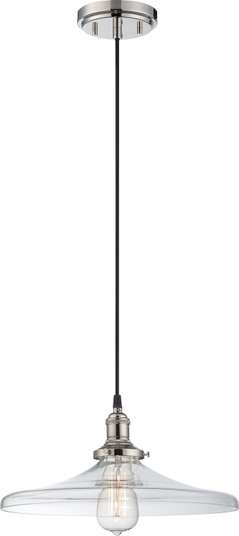 Vintage One Light Pendant in Polished Nickel (72|60-5407)