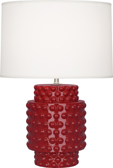 Dolly One Light Accent Lamp in Oxblood Glazed Textured Ceramic (165|OX801)