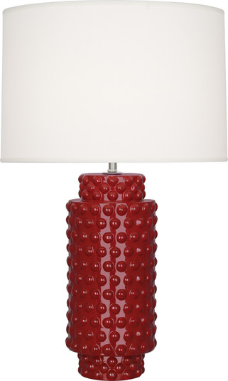 Dolly One Light Table Lamp in Oxblood Glazed Textured Ceramic (165|OX800)