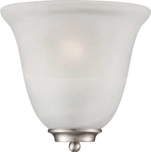 Empire One Light Wall Sconce in Brushed Nickel (72|60-5376)