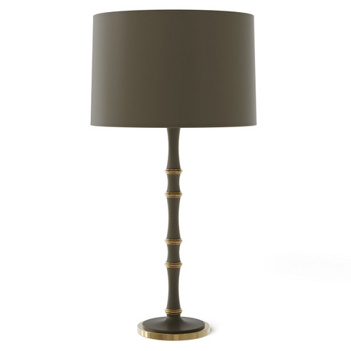 Kane One Light Table Lamp in Matte Smokey Taupe w/Modern Brass (165|MST71X)