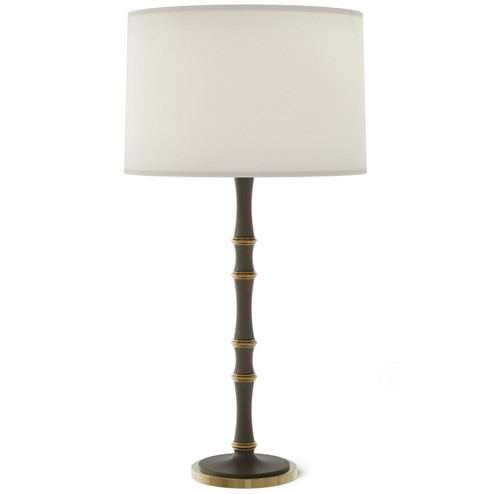 Kane One Light Table Lamp in Matte Smokey Taupe w/Modern Brass (165|MST71)