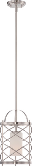 Ginger One Light Mini Pendant in Brushed Nickel (72|60-5332)