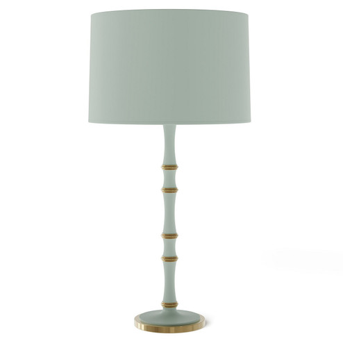 Kane One Light Table Lamp in Matte Celadon w/Modern Brass (165|MCL71X)