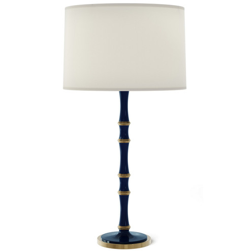 Kane One Light Table Lamp in Midnight Blue w/Modern Brass (165|MB71)