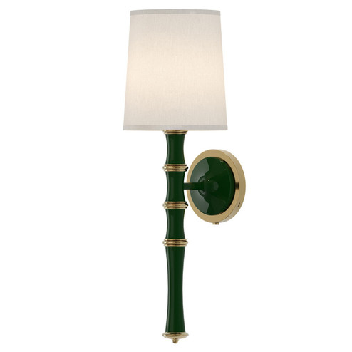Kane One Light Wall Sconce in Jungle w/Modern Brass (165|JU87)