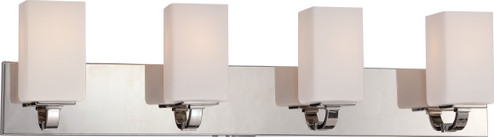 Vista Four Light Vanity in Polished Nickel (72|60-5184)