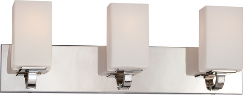 Vista Three Light Vanity in Polished Nickel (72|60-5183)
