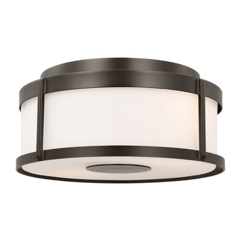 Luning Flush Mount in Antique Bronze (1|GLO1132OE-ANBZ)