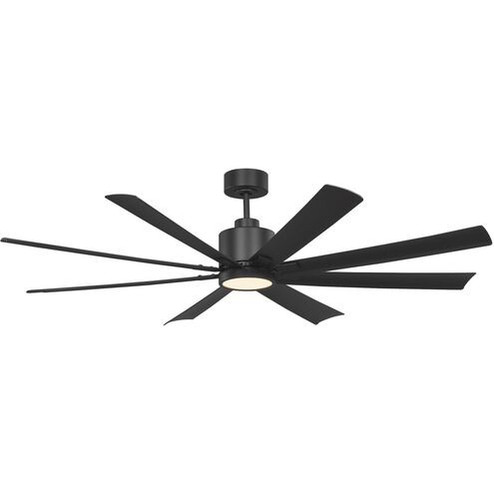 Flera Smart 65 LED 65''Ceiling Fan in Midnight Black (1|8FLSM65MBKD)