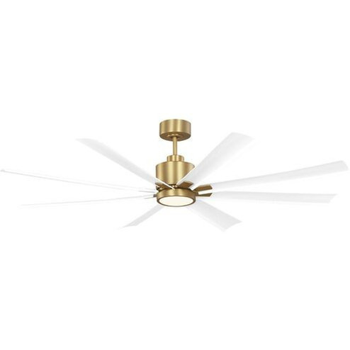 Flera Smart 65 LED 65''Ceiling Fan in Burnished Brass (1|8FLSM65BBSD)