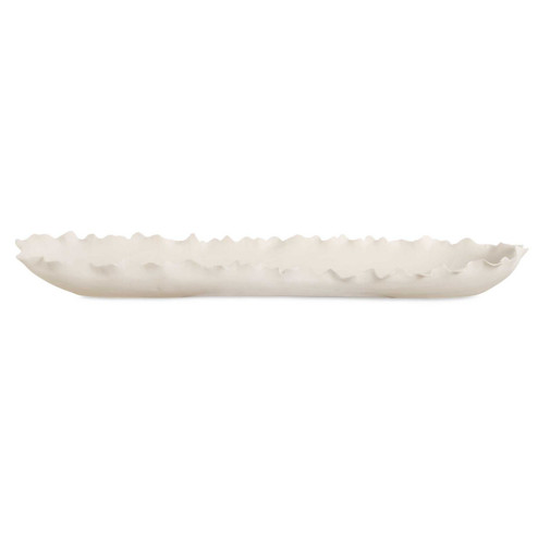 Ripple Crest Bowl in Matte White (52|18269)