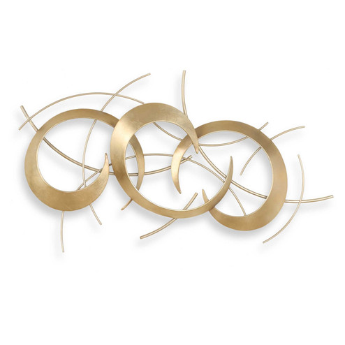 Motivate Wall Art in Antique Gold And Warm Silver (52|04385)