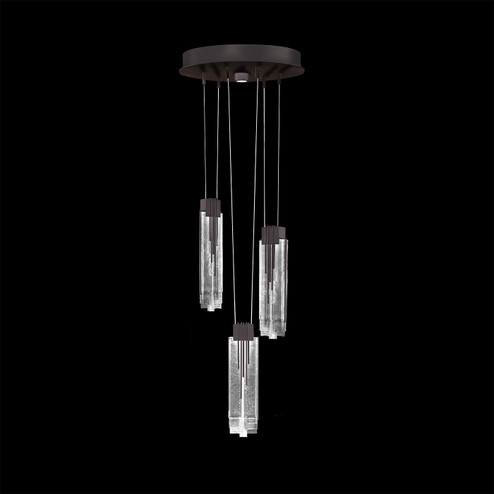 Arpeggio LED Pendant in Midnight Steel/Clear (48|100080-61)