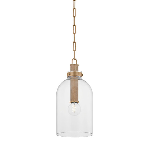 Kori One Light Pendant in Patina Brass (67|F4909-PBR)