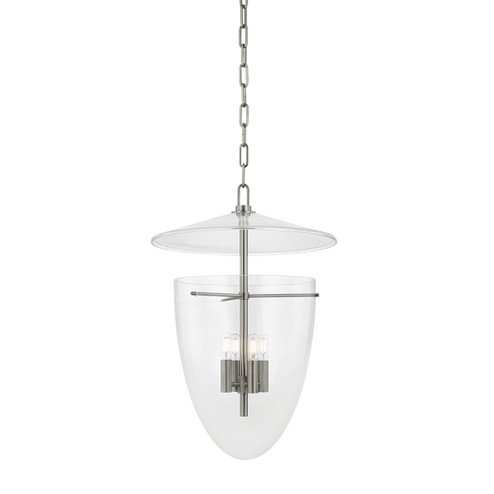 Tully Four Light Lantern in Vintage Pewter (67|F4418-VPT)