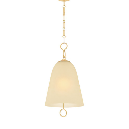 Christine One Light Pendant in Aged Brass (428|H1058701S-AGB)