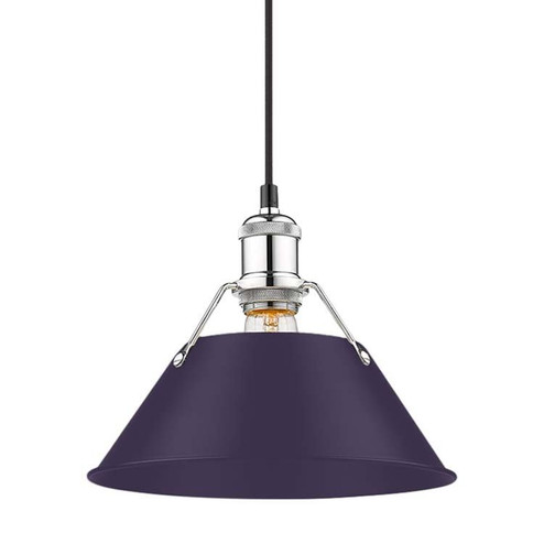 Orwell One Light Pendant in Chrome (62|3306-M CH-EP)