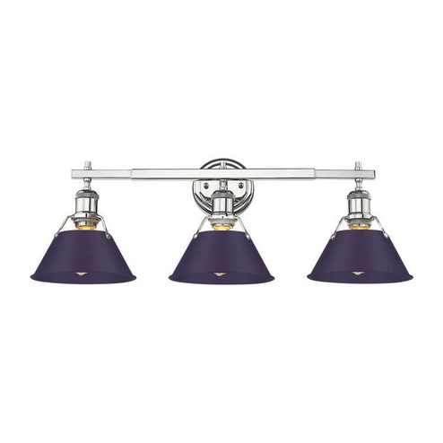 Orwell Three Light Vanity in Chrome (62|3306-BA3 CH-EP)