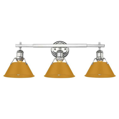 Orwell Three Light Vanity in Chrome (62|3306-BA3 CH-AY)