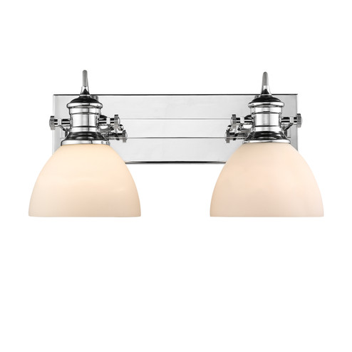 Hines Two Light Bath Vanity in Chrome (62|3118-BA2 CH-OP)