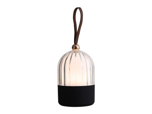 Lunari LED Lantern in Matte Black (62|2253-4 BLK)