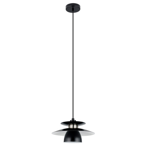 Brenda One Light Pendant in Black (217|98735A)