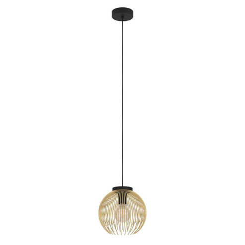 Venezuela One Light Pendant in Black (217|900166A)
